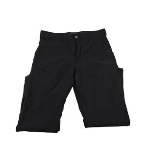 Gerry fleece lined Mens Black Outdoor Cargo Pants Size 38x30 Utility